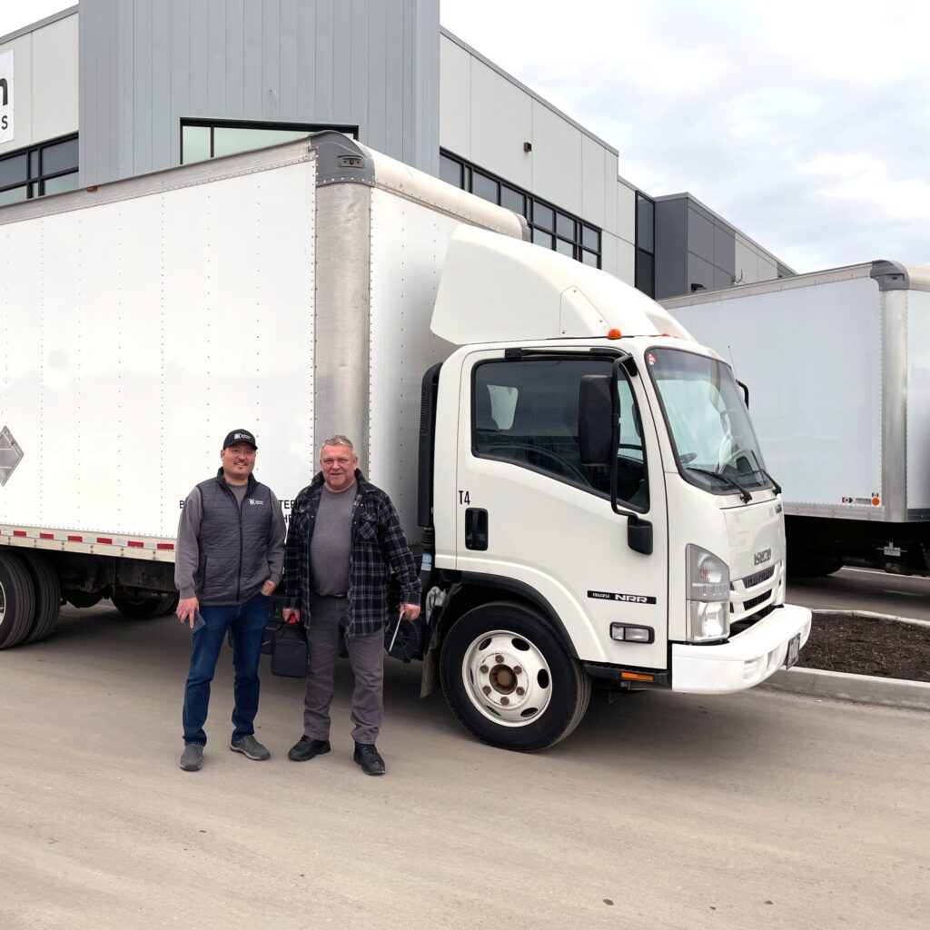 Big Brothers Big Sisters Central & Southern Interior of BC Isuzu N-Series Van Dawson International Truck Centres